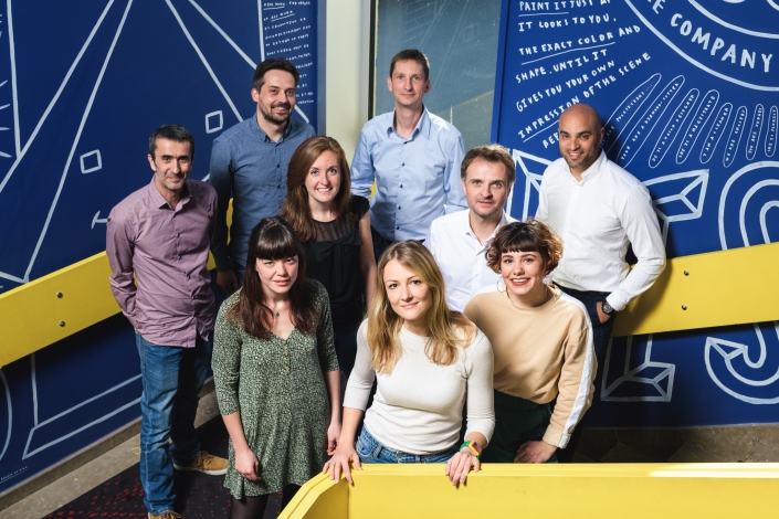 Aurélien AUDY photographe lyon - startups-portrait-studio-groupé