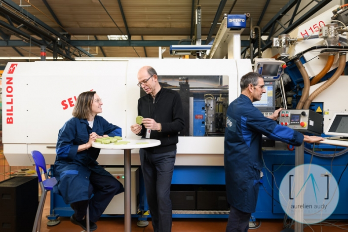 Aurélien Audy - photographe Lyon - photothèque syndicat professionnel métier filière Plasturgie organisation patronale