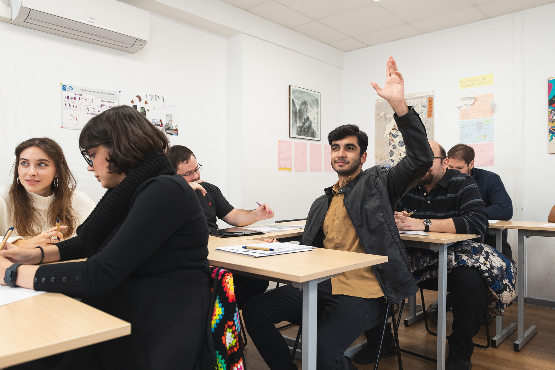 photographe Lyon - reportage métier école langues