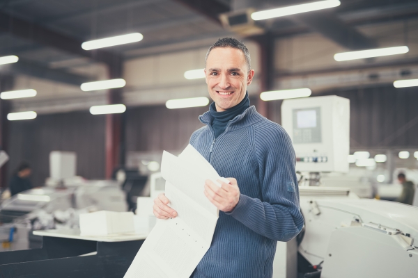 Aurélien AUDY Photographe Lyon - portrait reportage métier imprimerie