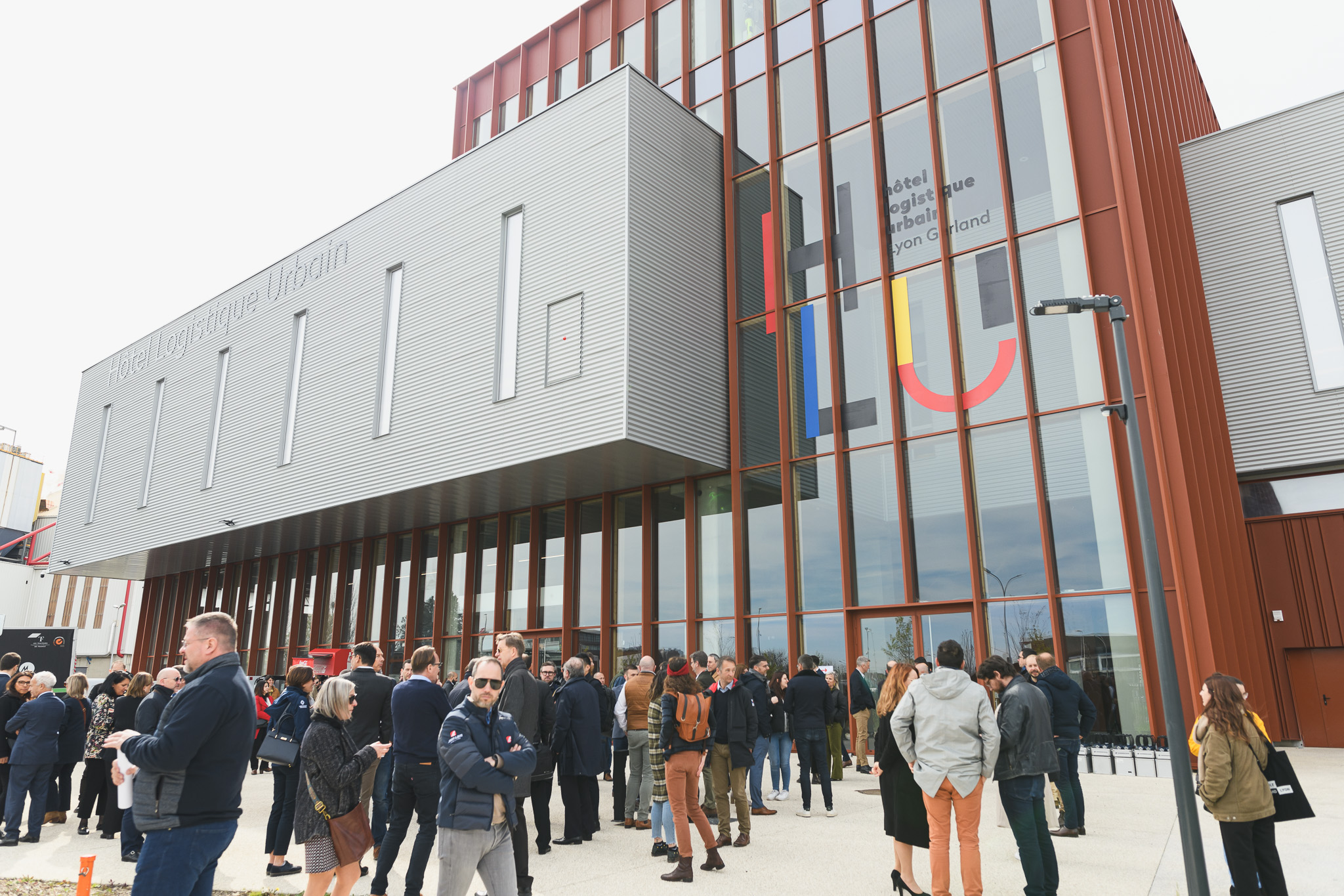 Photographe Entreprise - reportage inauguration HLU Lyon Gerland