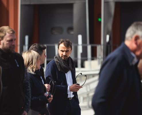 Photographe Entreprise - reportage inauguration HLU Lyon Gerland - Grégory Doucet