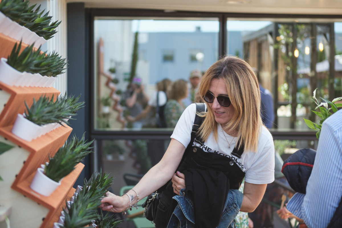 reportage event inauguration terrasse exterieur