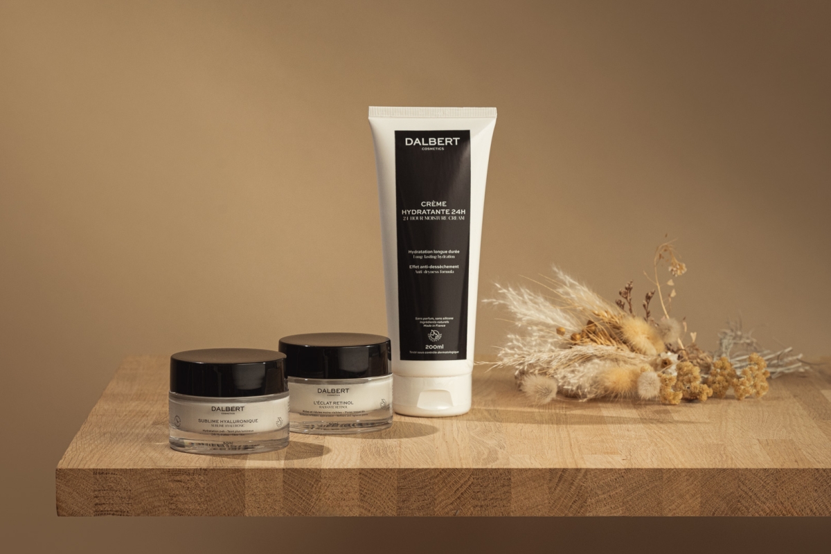 mise en scène produits cosmétiques