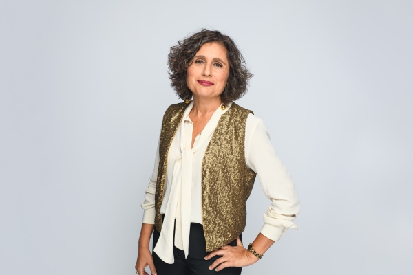 portrait corporate fond gris