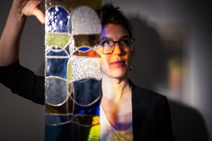 portrait d'artistes - vitrailliste